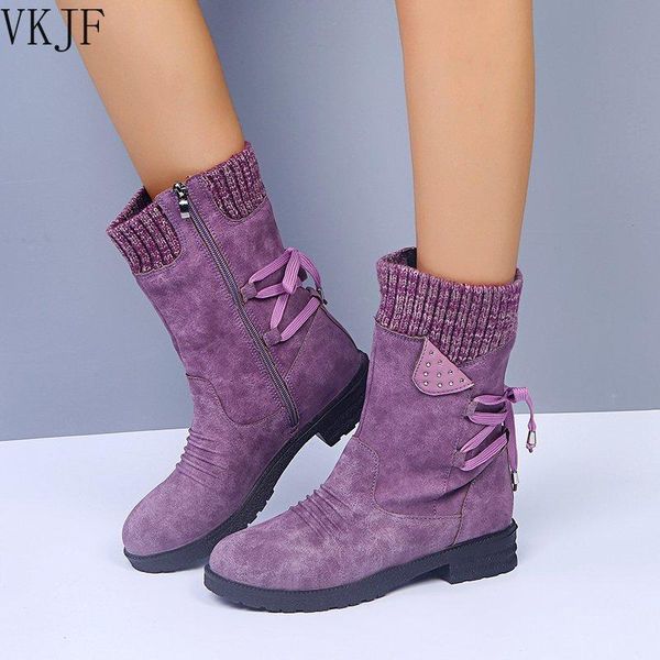 boots 2021 women winter mid-calf boot flock shoes ladies fashion snow thigh high suede warm botas zapatos de mujer, Black
boots 2021 women winter mid-calf boot flock shoes ladies fashion snow thigh high suede warm botas zapatos de mujer, Black