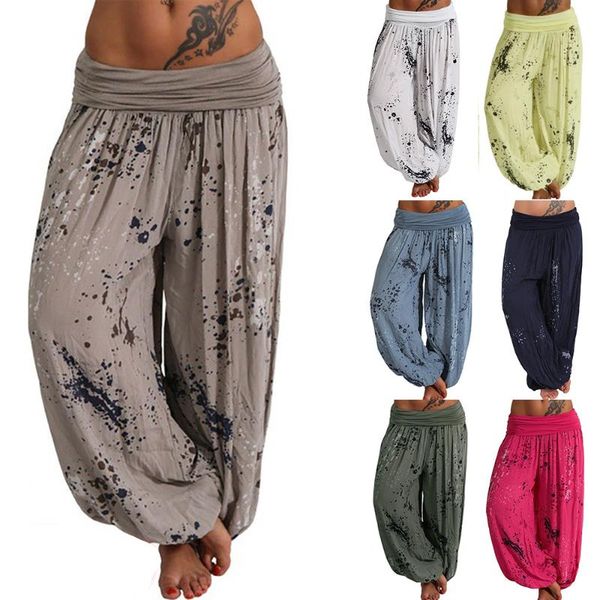 women's pants & capris 2021 summer beach bohemian women high waist harem plus size vintage loose print bloomers floral trousers, Black;white
women's pants & capris 2021 summer beach bohemian women high waist harem plus size vintage loose print bloomers floral trousers, Black;white
