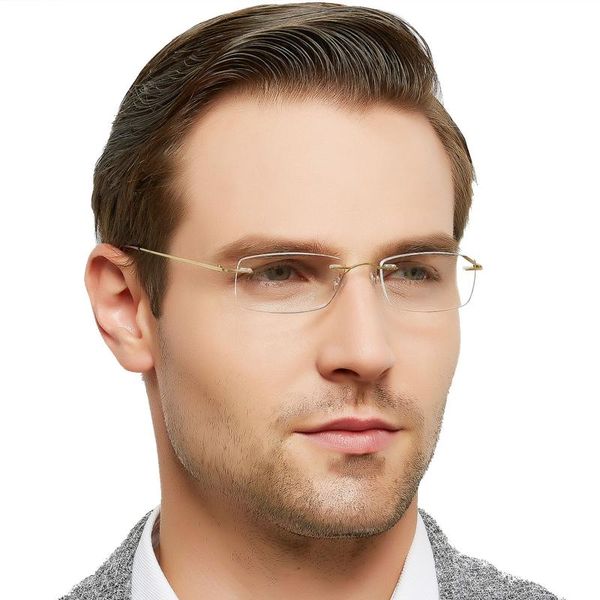 sunglasses titanium glasses frame men reading women ultralight retro eyeglasses rimless magnifying eyewear +1 +2 occi chiar, White;black
sunglasses titanium glasses frame men reading women ultralight retro eyeglasses rimless magnifying eyewear +1 +2 occi chiar, White;black