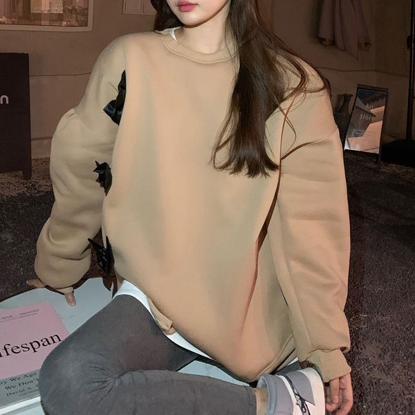 new 2021 the version of japanese spring clothes is popular with bowknot collar, round neck and long sleeve coat in autumn d 13ke, Black
new 2021 the version of japanese spring clothes is popular with bowknot collar, round neck and long sleeve coat in autumn d 13ke, Black