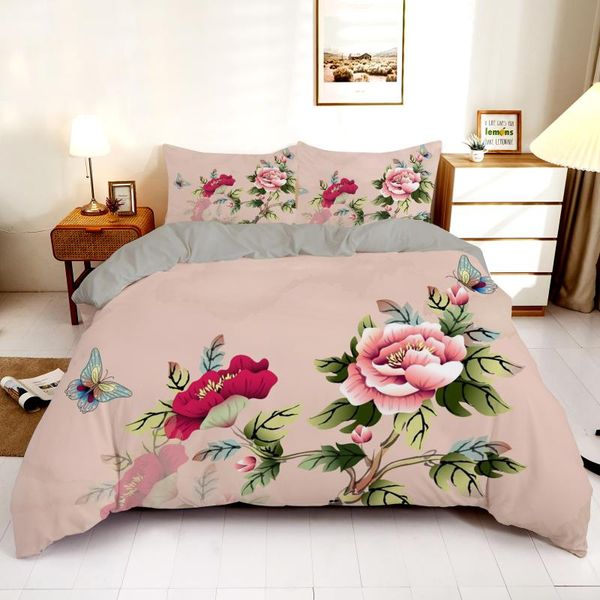 bedding sets oil painted flower printed set traditional type duvet cover 240x220 2/3pcs king twin size quilt for home
bedding sets oil painted flower printed set traditional type duvet cover 240x220 2/3pcs king twin size quilt for home