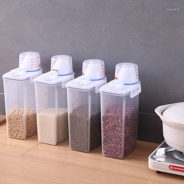 storage bottles & jars kitchen sealed with lids fresh-keeping boxes plastic large-capacity grain
storage bottles & jars kitchen sealed with lids fresh-keeping boxes plastic large-capacity grain
