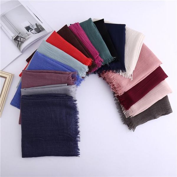 scarves spring women cotton linen scarf plain solid colorful large winter wraps stoles pashmina muslim hijabs femme 100*180cm, Blue;gray
scarves spring women cotton linen scarf plain solid colorful large winter wraps stoles pashmina muslim hijabs femme 100*180cm, Blue;gray