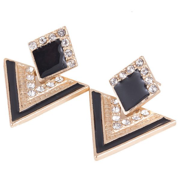 studs earrings korean fashion big rn , women's diamond triangle simple jewelry, the descendants of sun, Golden;silver
studs earrings korean fashion big rn , women's diamond triangle simple jewelry, the descendants of sun, Golden;silver