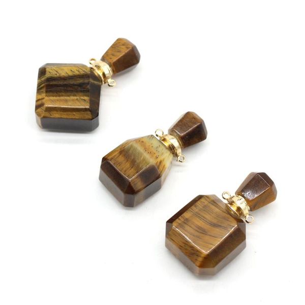 charms women pendant natural tiger eye stone perfume bottle temperament for jewelry making charm diy necklace accessories, Bronze;silver
charms women pendant natural tiger eye stone perfume bottle temperament for jewelry making charm diy necklace accessories, Bronze;silver