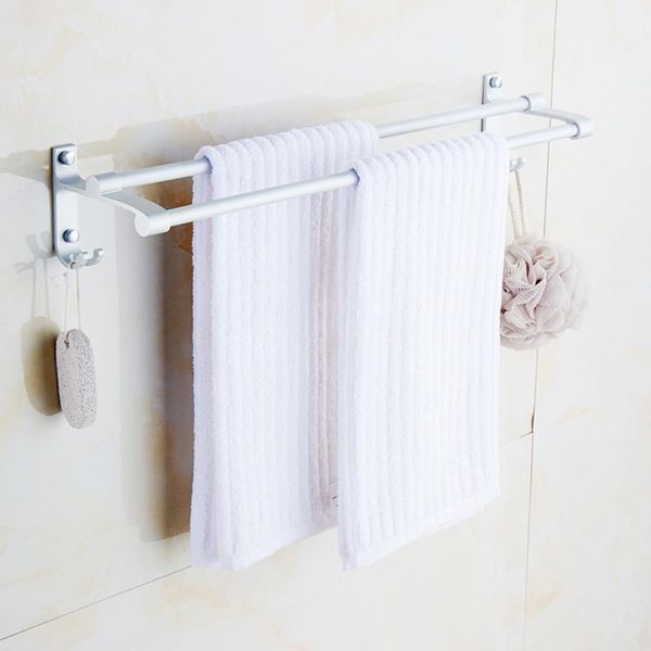 48cm wall mounted double towel bar aluminium alloy bath sponge holder for bathroom(silver)
48cm wall mounted double towel bar aluminium alloy bath sponge holder for bathroom(silver)