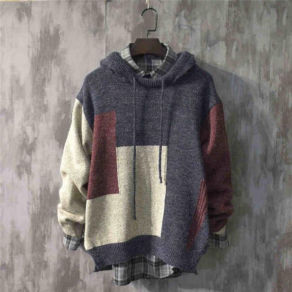 men's sweaters autumn and winter japanese trendy knitwear sweater loose lazy style korean spring, White;black
men's sweaters autumn and winter japanese trendy knitwear sweater loose lazy style korean spring, White;black