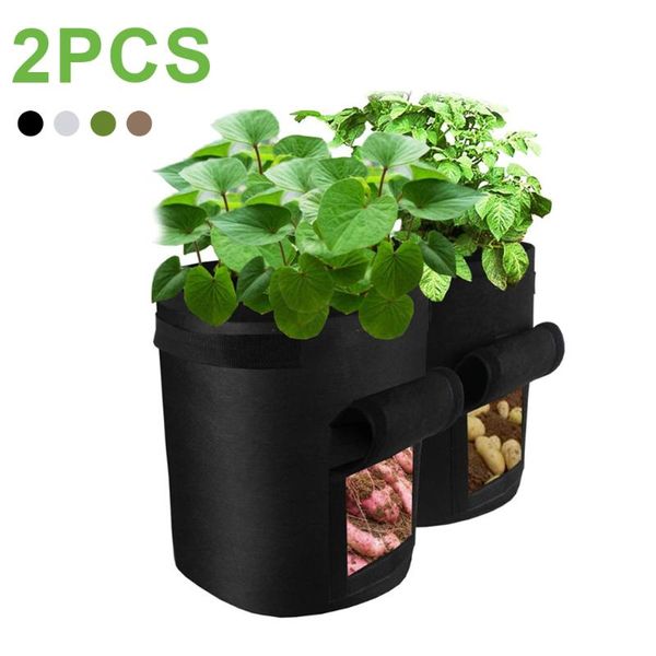 2pcs reusable potato grow bag planter vegetable pots side window vegetable grow bags for home garden dropshipping wholesale
2pcs reusable potato grow bag planter vegetable pots side window vegetable grow bags for home garden dropshipping wholesale