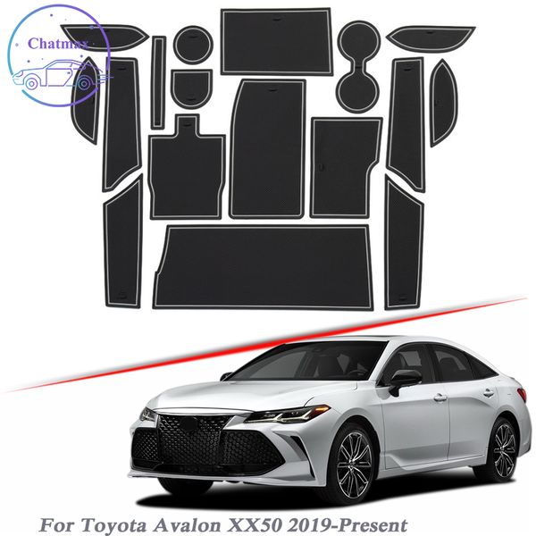 with car brand logo 17pcs car styling for toyota avalon xx50 2019-present latex gate slot pad interior door groove mat non-slip dust mat
with car brand logo 17pcs car styling for toyota avalon xx50 2019-present latex gate slot pad interior door groove mat non-slip dust mat