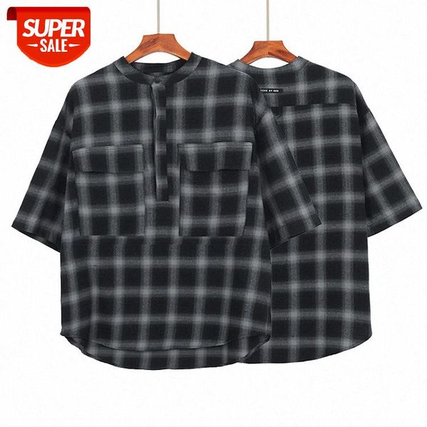 fog short-sleeved shirt fear of god eentials double line plaid men and women couple loose #6c2y, White;black
fog short-sleeved shirt fear of god eentials double line plaid men and women couple loose #6c2y, White;black