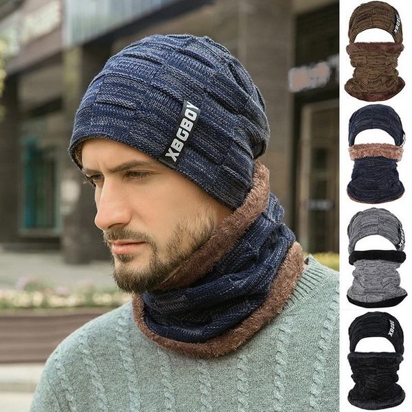 hats, scarves & gloves sets plush fleece winter hat men's scarf warm breathable wool knitted for men fashion hats bonnet, Blue;gray
hats, scarves & gloves sets plush fleece winter hat men's scarf warm breathable wool knitted for men fashion hats bonnet, Blue;gray