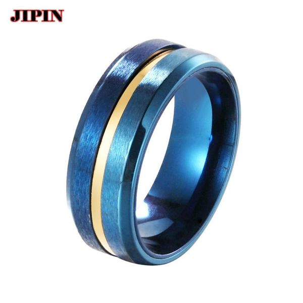 wedding rings stainless steel mens gold blue brushed simple elegant for male boyfriend biker jewelry creativity gift b0960, Slivery;golden
wedding rings stainless steel mens gold blue brushed simple elegant for male boyfriend biker jewelry creativity gift b0960, Slivery;golden