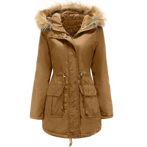 New 2021 Ladies Cotton Liner Parker Fashion Fur Hat Winter Jacket Women Medium Long Causal Solid Hooded Parka Coat IKQ2, Black
New 2021 Ladies Cotton Liner Parker Fashion Fur Hat Winter Jacket Women Medium Long Causal Solid Hooded Parka Coat IKQ2, Black