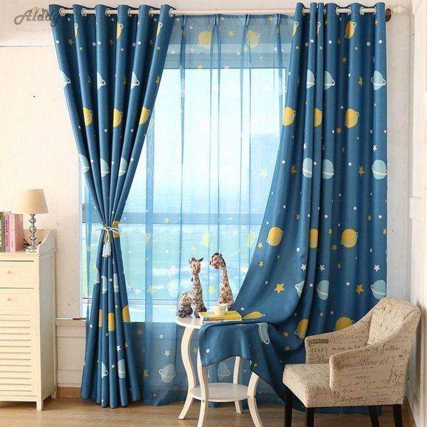 shading curtain gauze decorative curtain polyester blue universe planet for living room bedroom 260cm x 135cm, 1 piece
shading curtain gauze decorative curtain polyester blue universe planet for living room bedroom 260cm x 135cm, 1 piece