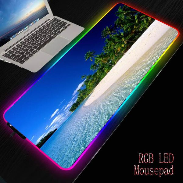mouse pads & wrist rests mairuige beach island palm tree scenery large rgb gaming pad led light illuminated usb wired colorful luminous mice
mouse pads & wrist rests mairuige beach island palm tree scenery large rgb gaming pad led light illuminated usb wired colorful luminous mice