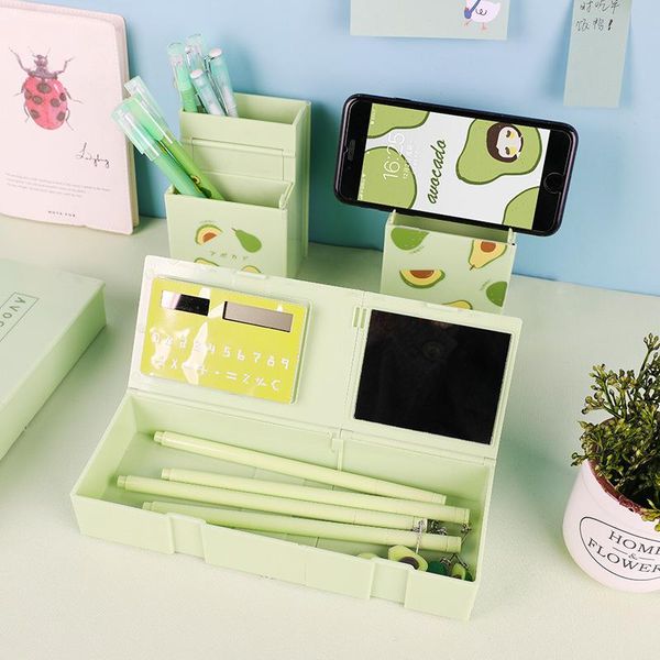 pencil cases 1pc large capacity case box penholder school supplies stationery with calculator and mirror 4 in 1 multi-function
pencil cases 1pc large capacity case box penholder school supplies stationery with calculator and mirror 4 in 1 multi-function