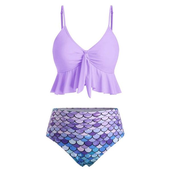 women two pieces bathing suits ruffled with high waisted bottom bikini set tankini switmsuit bikini 2021 mujer c30612
women two pieces bathing suits ruffled with high waisted bottom bikini set tankini switmsuit bikini 2021 mujer c30612