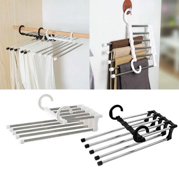 hangers & racks multifunction stainless steel trousers hanger pants closet belt holder rack portable clothes saving space home storage
hangers & racks multifunction stainless steel trousers hanger pants closet belt holder rack portable clothes saving space home storage