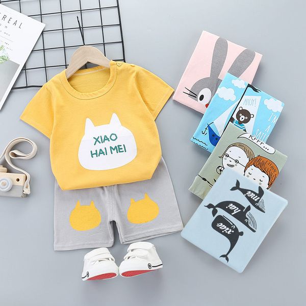 kids baby boys girls t-shirts children summer fashion outfit kid boy girl cartoon clothes sets cotton tees black playsuits, White
kids baby boys girls t-shirts children summer fashion outfit kid boy girl cartoon clothes sets cotton tees black playsuits, White