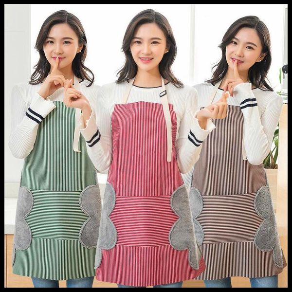 aprons 1pcs striped waterproof apron woman bibs home cooking baking coffee shop cleaning kitchen accessory 70x72cm
aprons 1pcs striped waterproof apron woman bibs home cooking baking coffee shop cleaning kitchen accessory 70x72cm