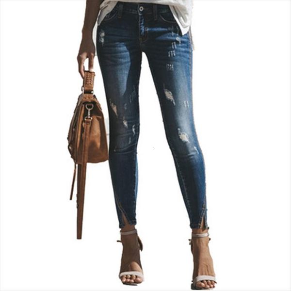 ripped scratched mid waist women jeans retro mom denim pants skinny hole boyfriend trousers split, Blue
ripped scratched mid waist women jeans retro mom denim pants skinny hole boyfriend trousers split, Blue