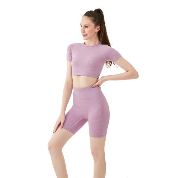 yoga outfit seamless set sport suit women workout clothes athletic gym short sleeve crop shorts fitness sportswear
yoga outfit seamless set sport suit women workout clothes athletic gym short sleeve crop shorts fitness sportswear