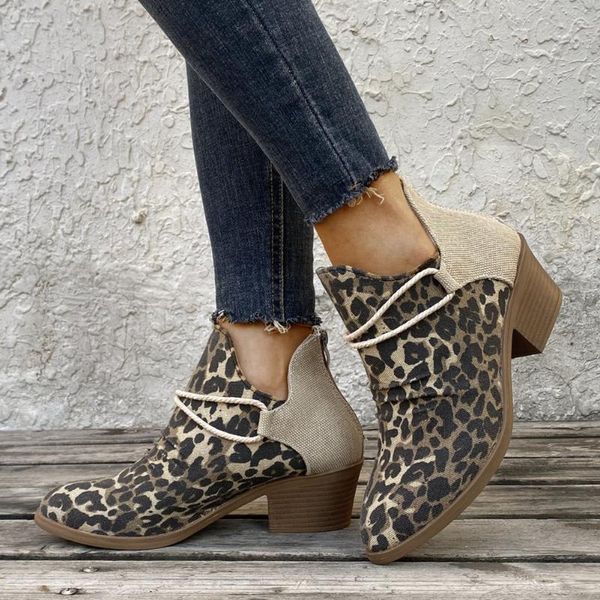 boots karin dropship fashion shoes leopard mixed color chunky heels round toe slip-on ankle lace-up, Black
boots karin dropship fashion shoes leopard mixed color chunky heels round toe slip-on ankle lace-up, Black