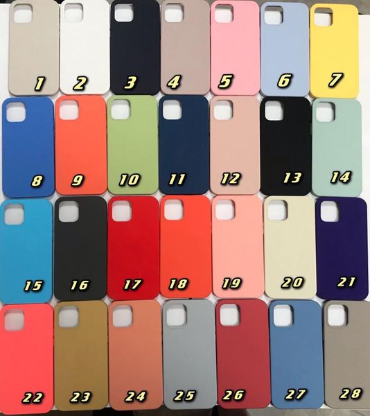 cell phone pouches 100pcs oem quality liquid silicone case for 12pro max mini xr xs 8 7 plus 6s se cover cases
cell phone pouches 100pcs oem quality liquid silicone case for 12pro max mini xr xs 8 7 plus 6s se cover cases