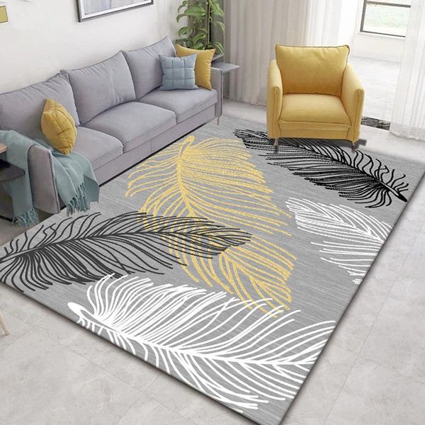 carpets modern light luxury golden feather carpet nordic bedroom sofa living room household floor mats bathroom non-slip ma
carpets modern light luxury golden feather carpet nordic bedroom sofa living room household floor mats bathroom non-slip ma