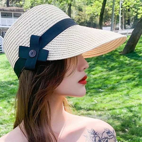 outdoor hats women summer hat uv protect travel cap lady female foldable sunshade wide brim floppy women's straw beach sun, Black;white
outdoor hats women summer hat uv protect travel cap lady female foldable sunshade wide brim floppy women's straw beach sun, Black;white