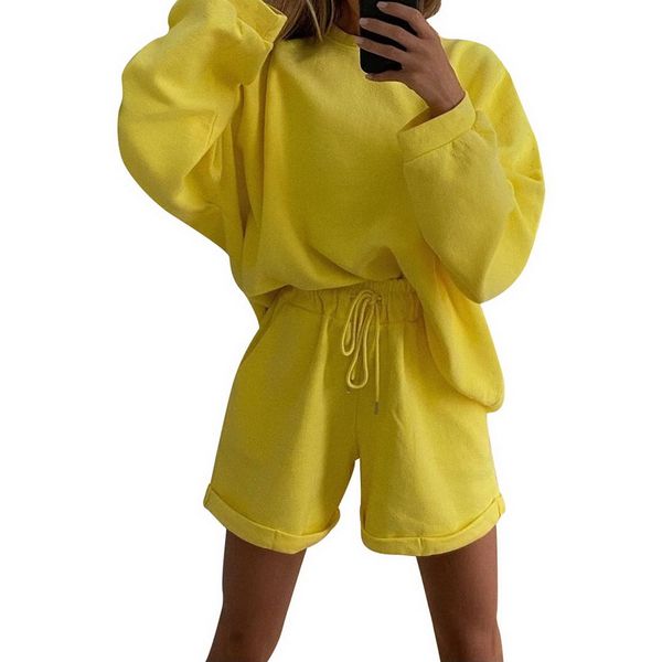 mnealways18 casual blue 2 piece set sport suit women long sleeve sweatshirt and shorts tracksuit female autumn sets loose 2021, White
mnealways18 casual blue 2 piece set sport suit women long sleeve sweatshirt and shorts tracksuit female autumn sets loose 2021, White