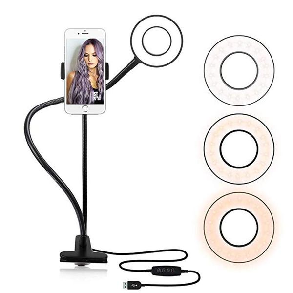 selfie led ring light live fill light led clip ring usb table lamp stream makeup camera lamp for phone
selfie led ring light live fill light led clip ring usb table lamp stream makeup camera lamp for phone