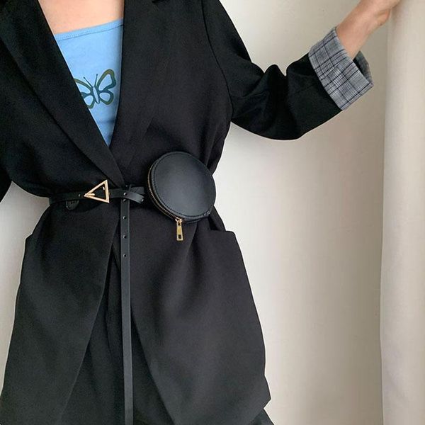 belts fashion women belt with bag pu leather waist pack gold triangle buckle waistband black for lady female coat dress straps, Black;brown
belts fashion women belt with bag pu leather waist pack gold triangle buckle waistband black for lady female coat dress straps, Black;brown
