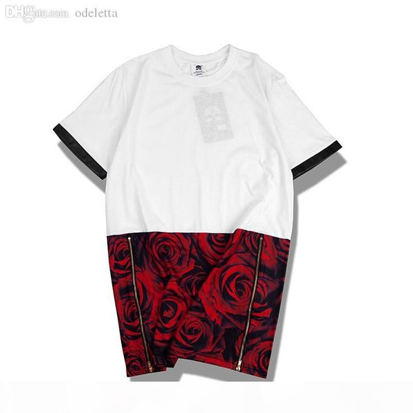 wholesale-mens t shirts fashion 2016 hip hop side zipper high fashion brand style hiphop gold chain t-shirt men rose print floral t shirt, White;black
wholesale-mens t shirts fashion 2016 hip hop side zipper high fashion brand style hiphop gold chain t-shirt men rose print floral t shirt, White;black