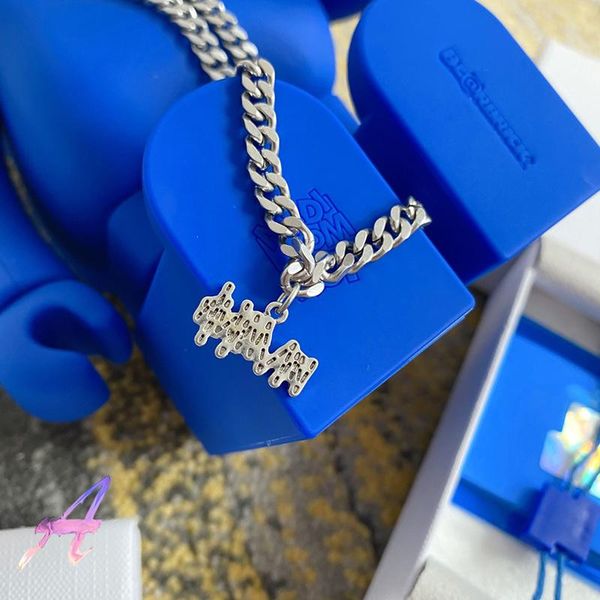 chains ader error fashion necklace three-dimensional square/broken line pendant adererror accessories, Silver
chains ader error fashion necklace three-dimensional square/broken line pendant adererror accessories, Silver