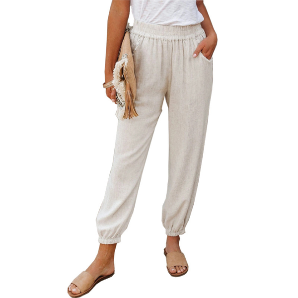 women's pants & capris summer casual loose high waist long trousers sweatpants capri jogger running with side pockets, Black;white
women's pants & capris summer casual loose high waist long trousers sweatpants capri jogger running with side pockets, Black;white