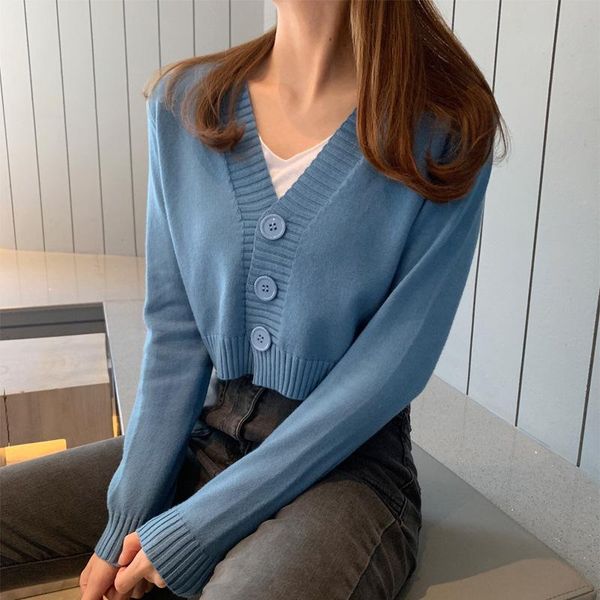 women's knits & tees 2021 spring / autumn fashion casual women cardigan solid color v-neck long sleeves knitted blouse for ladi, White
women's knits & tees 2021 spring / autumn fashion casual women cardigan solid color v-neck long sleeves knitted blouse for ladi, White