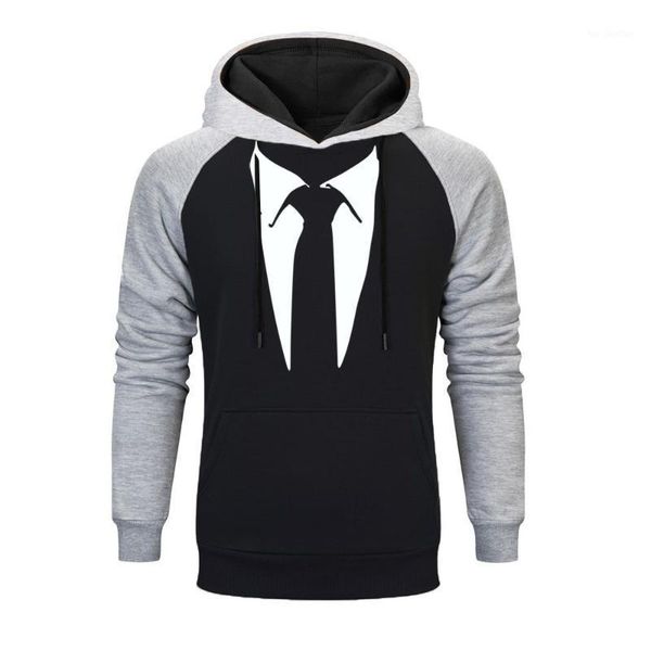 men's hoodies & sweatshirts 2021 fake suit tie 3d print raglan mens street wear leisure hooded pullovers1, Black
men's hoodies & sweatshirts 2021 fake suit tie 3d print raglan mens street wear leisure hooded pullovers1, Black