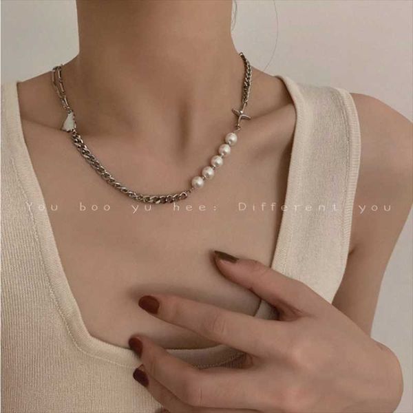 pendant necklaces small design feeling pearl necklace women fashion net red simple temperament 2021 clavicle chain, Silver
pendant necklaces small design feeling pearl necklace women fashion net red simple temperament 2021 clavicle chain, Silver