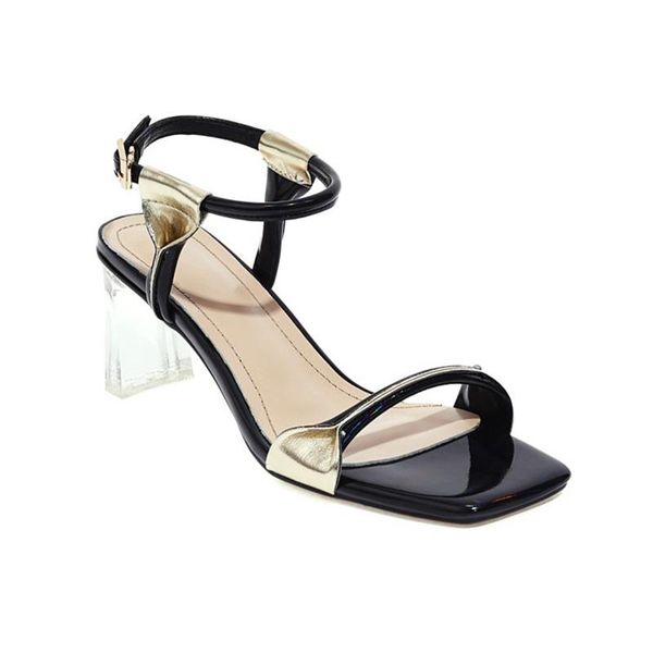 sandals qplyxco sandalias mujer 2021 heels women genuine leather high peep toe chunky party wedding shoes plus size 43 3809, Black
sandals qplyxco sandalias mujer 2021 heels women genuine leather high peep toe chunky party wedding shoes plus size 43 3809, Black