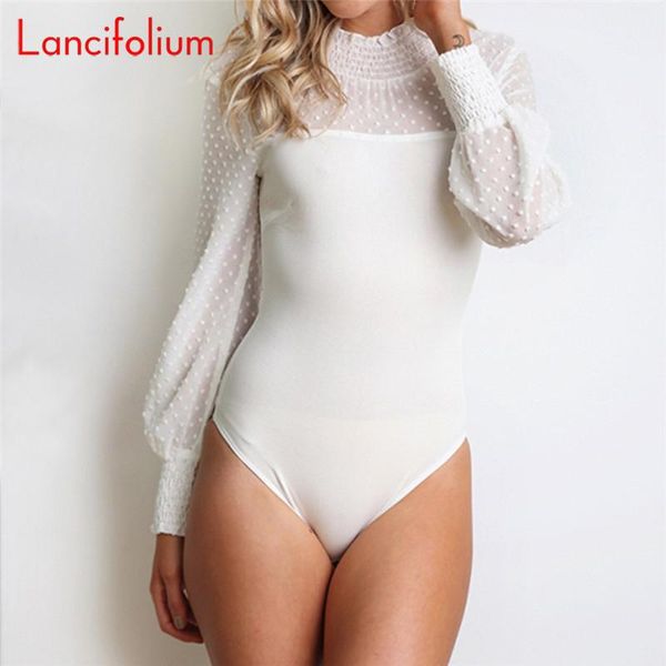 women's jumpsuits & rompers mesh turtleneck white bodysuit women summer body korean elegant romper ladies long sleeve black bodycon jum, Black;white
women's jumpsuits & rompers mesh turtleneck white bodysuit women summer body korean elegant romper ladies long sleeve black bodycon jum, Black;white