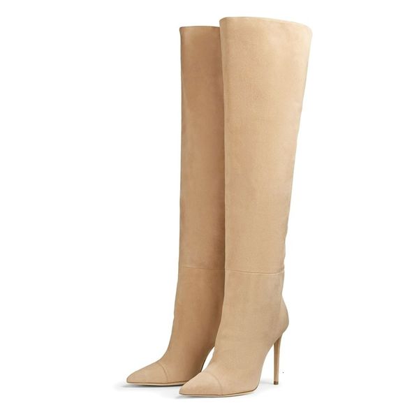 european-style booties pointed at riding thin heels simple big-size boots 1tlu, Black
european-style booties pointed at riding thin heels simple big-size boots 1tlu, Black