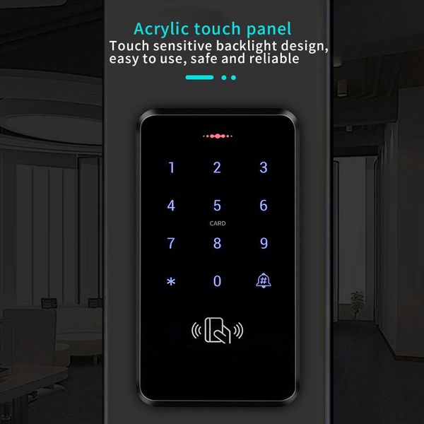 s20 press keypad access control system door lock swipe password integrated machine access control machine
s20 press keypad access control system door lock swipe password integrated machine access control machine