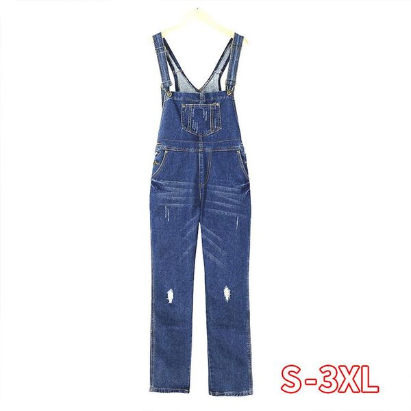 women's jumpsuits & rompers fashion loose jeans female women denim jumpsuit ladies spring casual plus size overall playsuit with pocket, Black;white
women's jumpsuits & rompers fashion loose jeans female women denim jumpsuit ladies spring casual plus size overall playsuit with pocket, Black;white