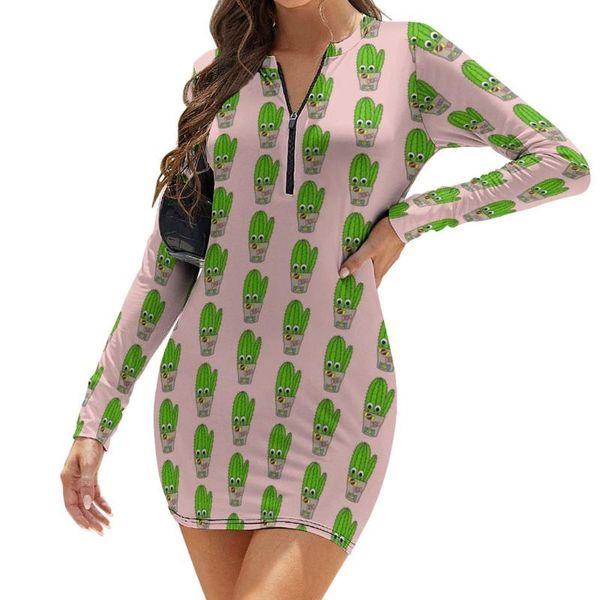 casual dresses cactus dress long sleeve polyester bodycon girl pattern business fashion one-piece, Black;gray
casual dresses cactus dress long sleeve polyester bodycon girl pattern business fashion one-piece, Black;gray