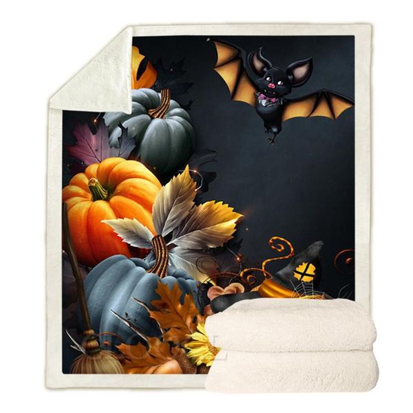 blankets cloocl halloween theme 3d pumpkin leaf cute bat blanket keep warm double layer plush quilts festival gifts
blankets cloocl halloween theme 3d pumpkin leaf cute bat blanket keep warm double layer plush quilts festival gifts