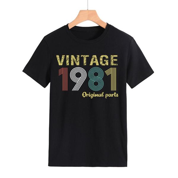 men's t-shirts vintage 1981 aged to perfection 40th birthday gift idea t shirt, White;black
men's t-shirts vintage 1981 aged to perfection 40th birthday gift idea t shirt, White;black