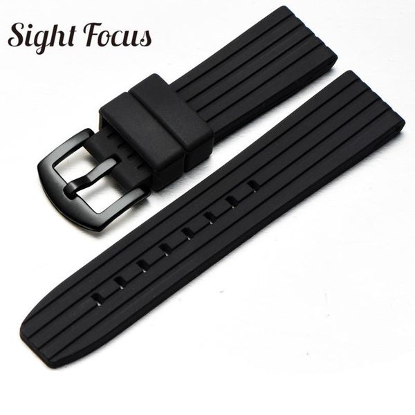 watch bands 22mm striped silicone rubber watchband for bracelet diver belt mens wristwatch strap correas relojes hombres, Black;brown
watch bands 22mm striped silicone rubber watchband for bracelet diver belt mens wristwatch strap correas relojes hombres, Black;brown