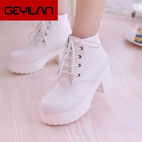 boots 2021 women's single horse square heel round toe spring high lace-up plus size 35-45, Black
boots 2021 women's single horse square heel round toe spring high lace-up plus size 35-45, Black
