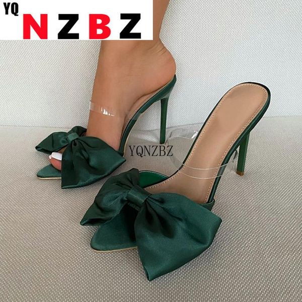 slippers yqnzbz silk butterfly-knot women mule high heels sandals flip flops pointed toe strappy slides party shoes, Black
slippers yqnzbz silk butterfly-knot women mule high heels sandals flip flops pointed toe strappy slides party shoes, Black